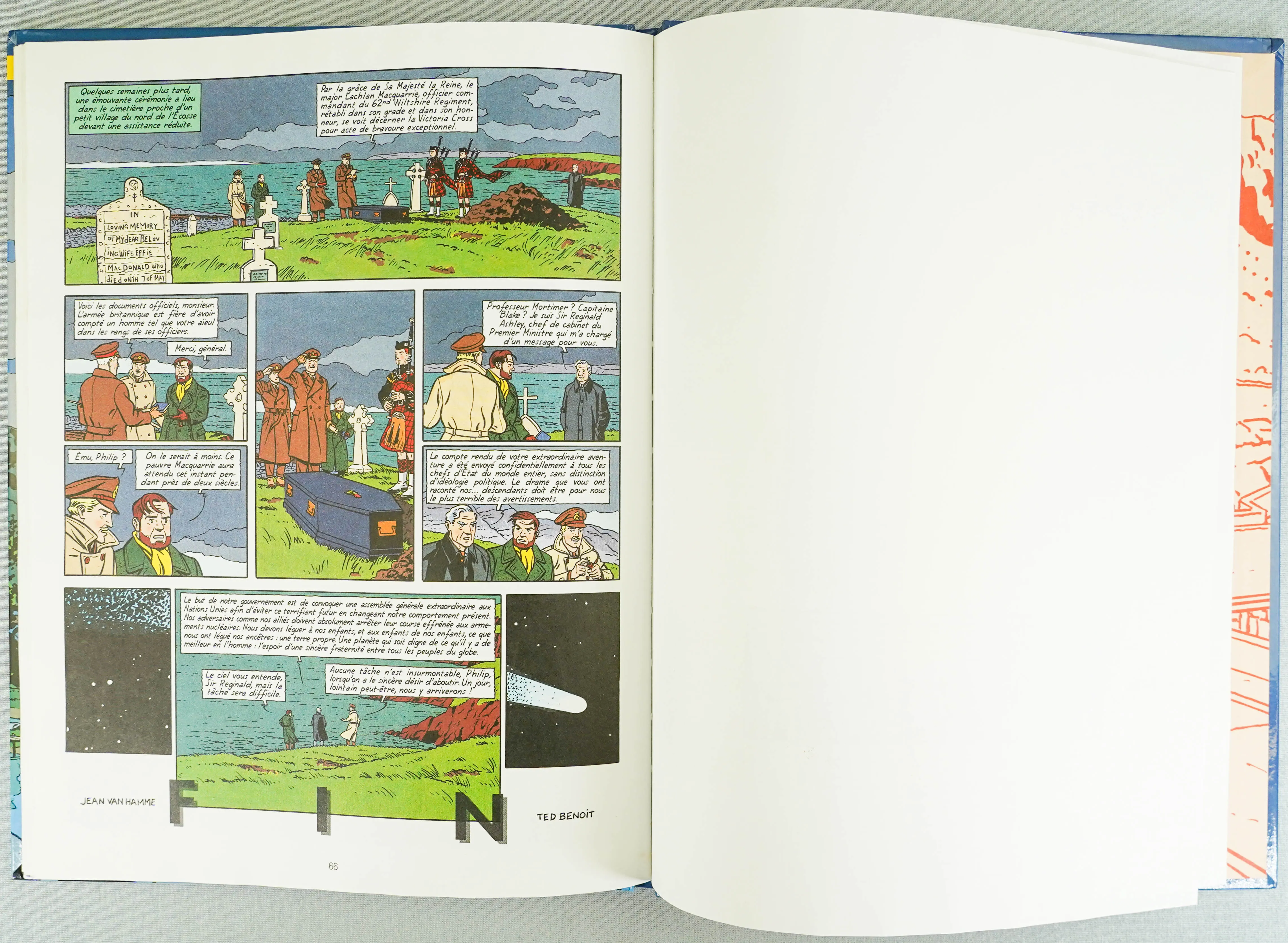 L' Etrange Rendez-Vous by Edgar Jacobs 2001 1st Belgian Edition HB Blake Mortimer