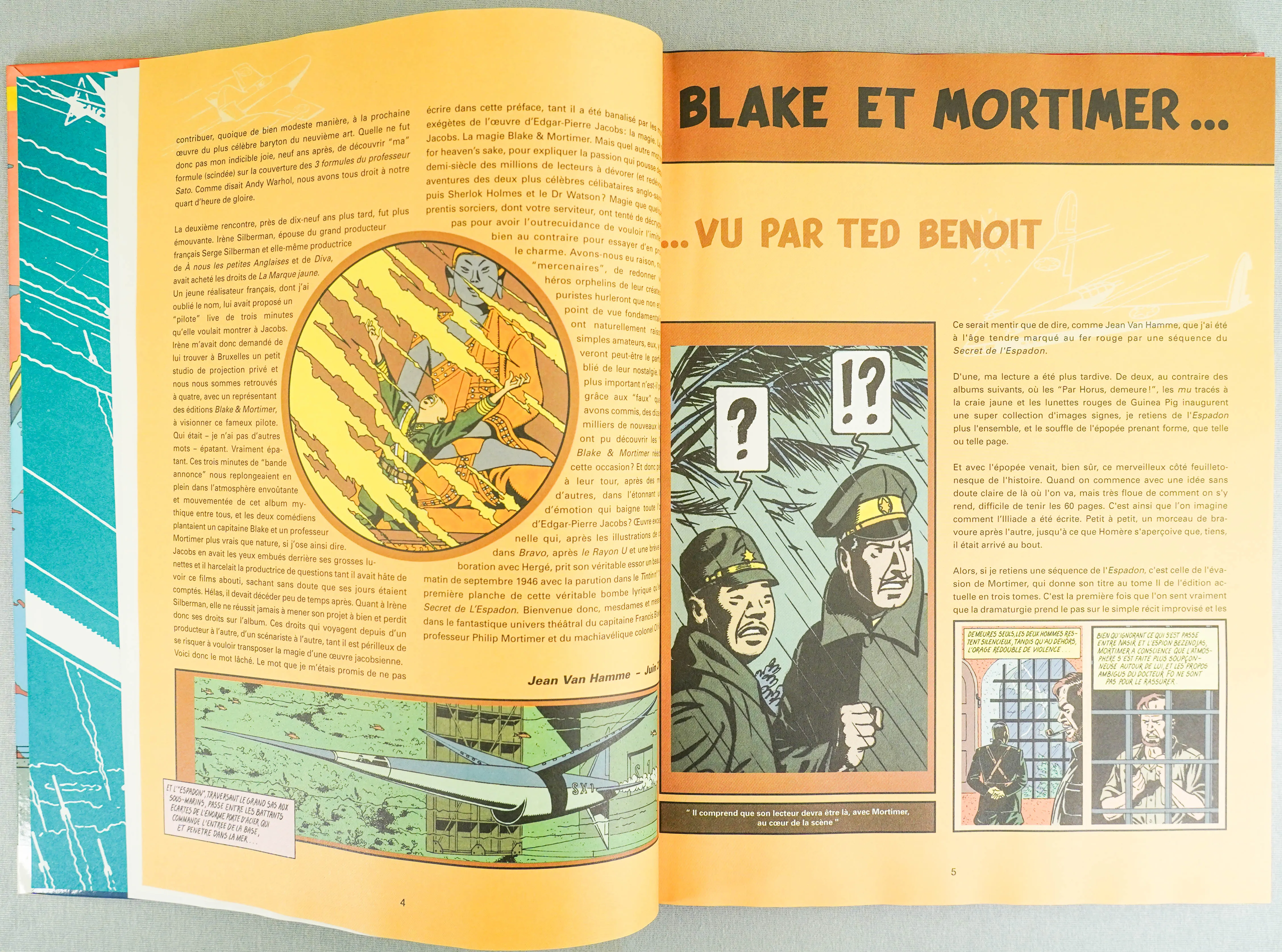 Le Secret De L'Aspadon Integrale: Edgar Jacobs 2002 1st Edition HB Blake Mortimer