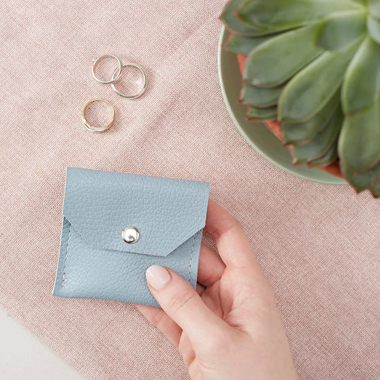Leather Jewellery Pouch