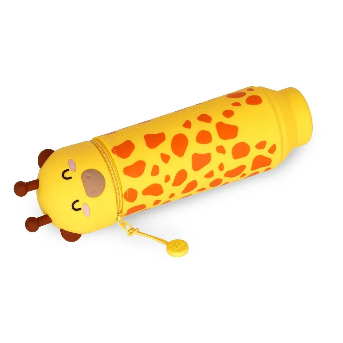 Legami Kawaii 2 in 1 Soft Silicone Pencil Case - Giraffe