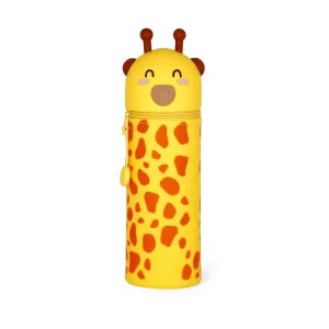 Legami Kawaii 2 in 1 Soft Silicone Pencil Case - Giraffe