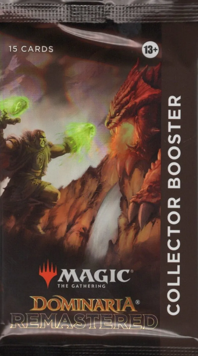 Magic the Gathering Dominaria Remastered Collector Booster Pack