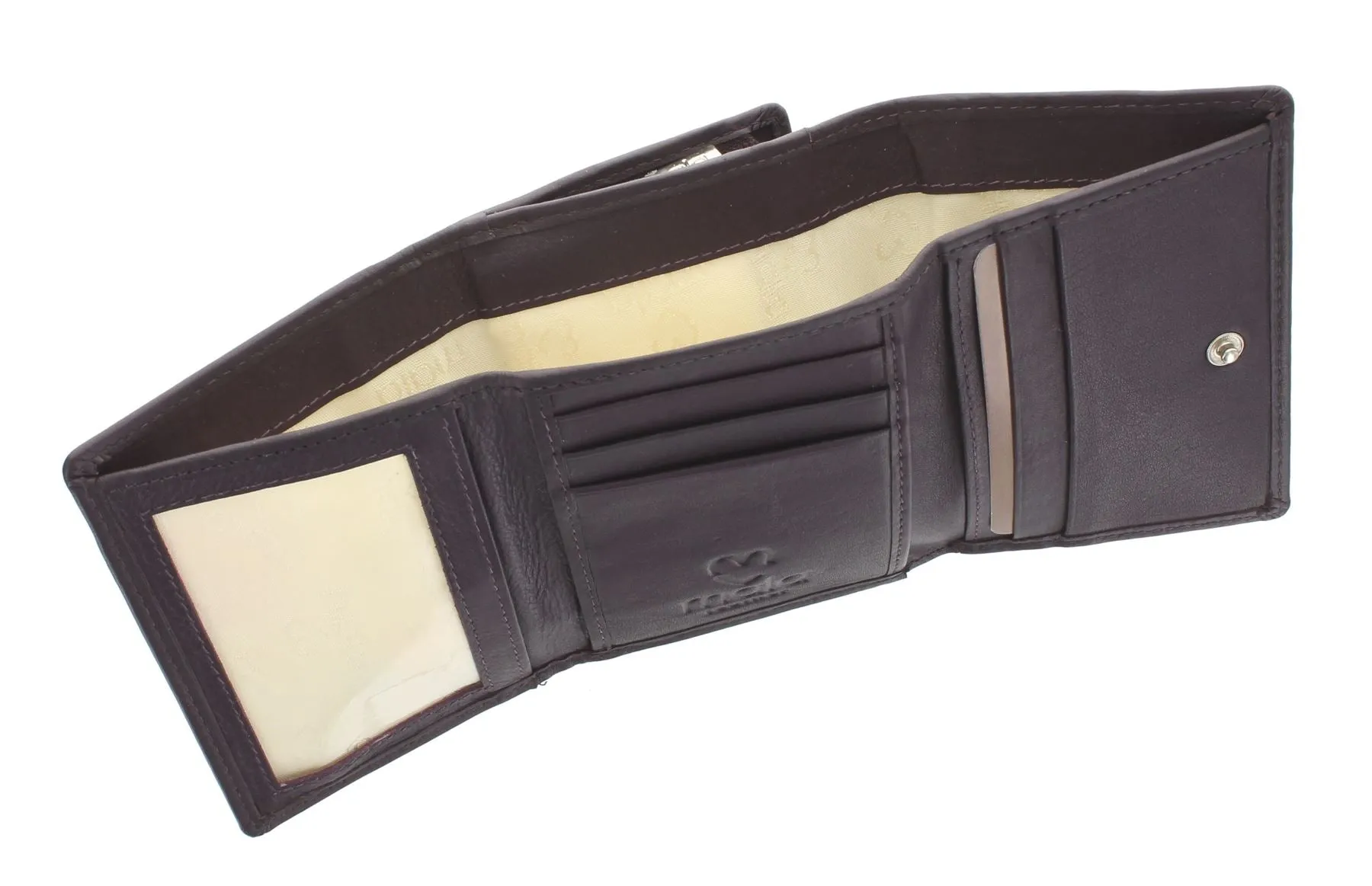 Mala Leather ORIGIN Collection Compact Leather Purse With RFID Protection 3273_5