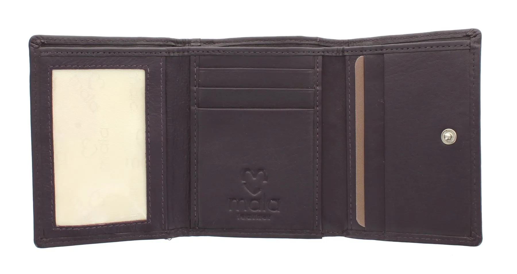 Mala Leather ORIGIN Collection Compact Leather Purse With RFID Protection 3273_5
