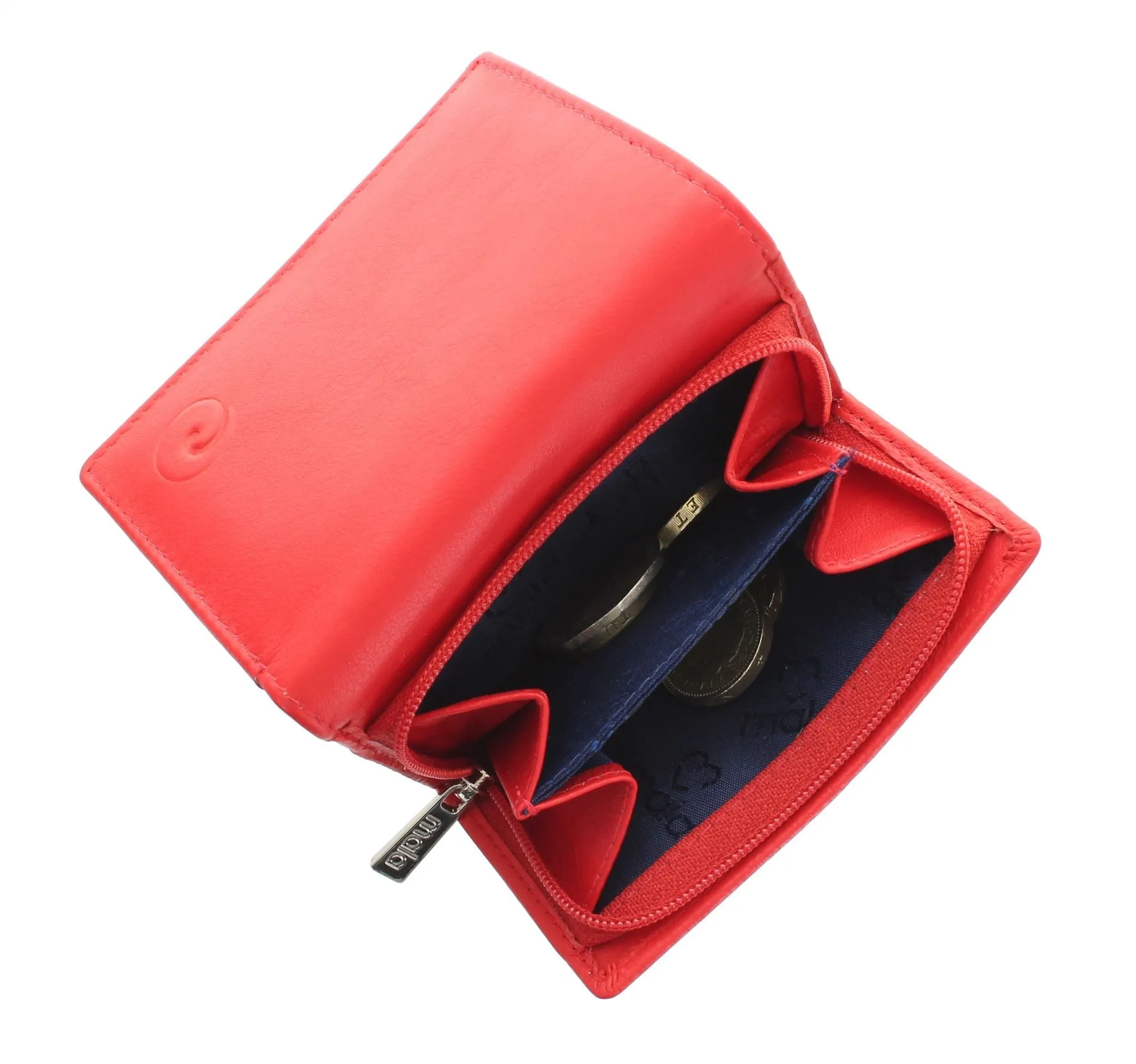 Mala Leather ORIGIN Collection Compact Leather Purse With RFID Protection 3273_5