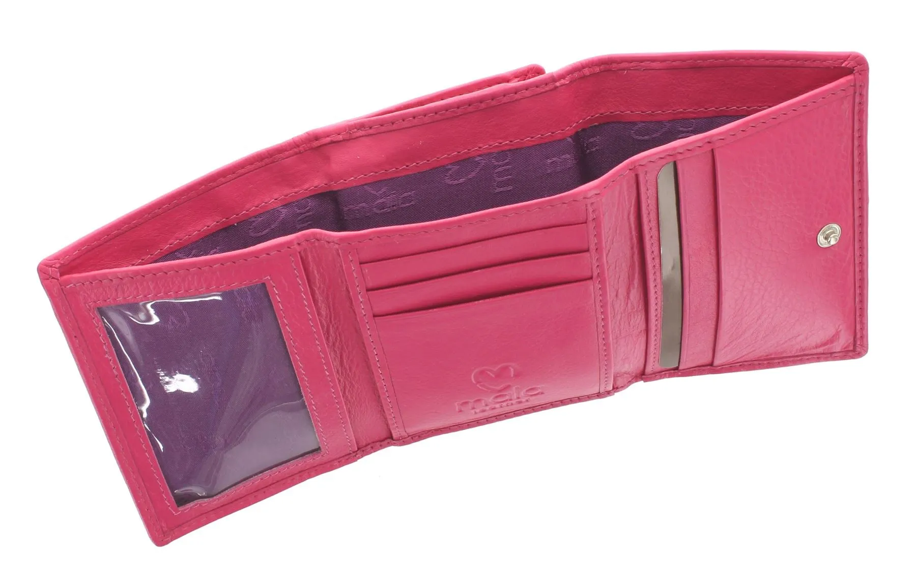 Mala Leather ORIGIN Collection Compact Leather Purse With RFID Protection 3273_5