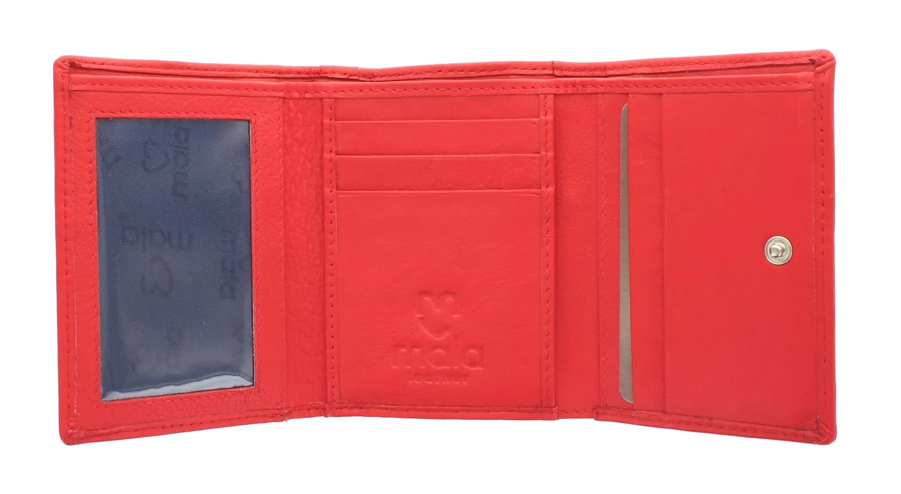 Mala Leather ORIGIN Collection Compact Leather Purse With RFID Protection 3273_5