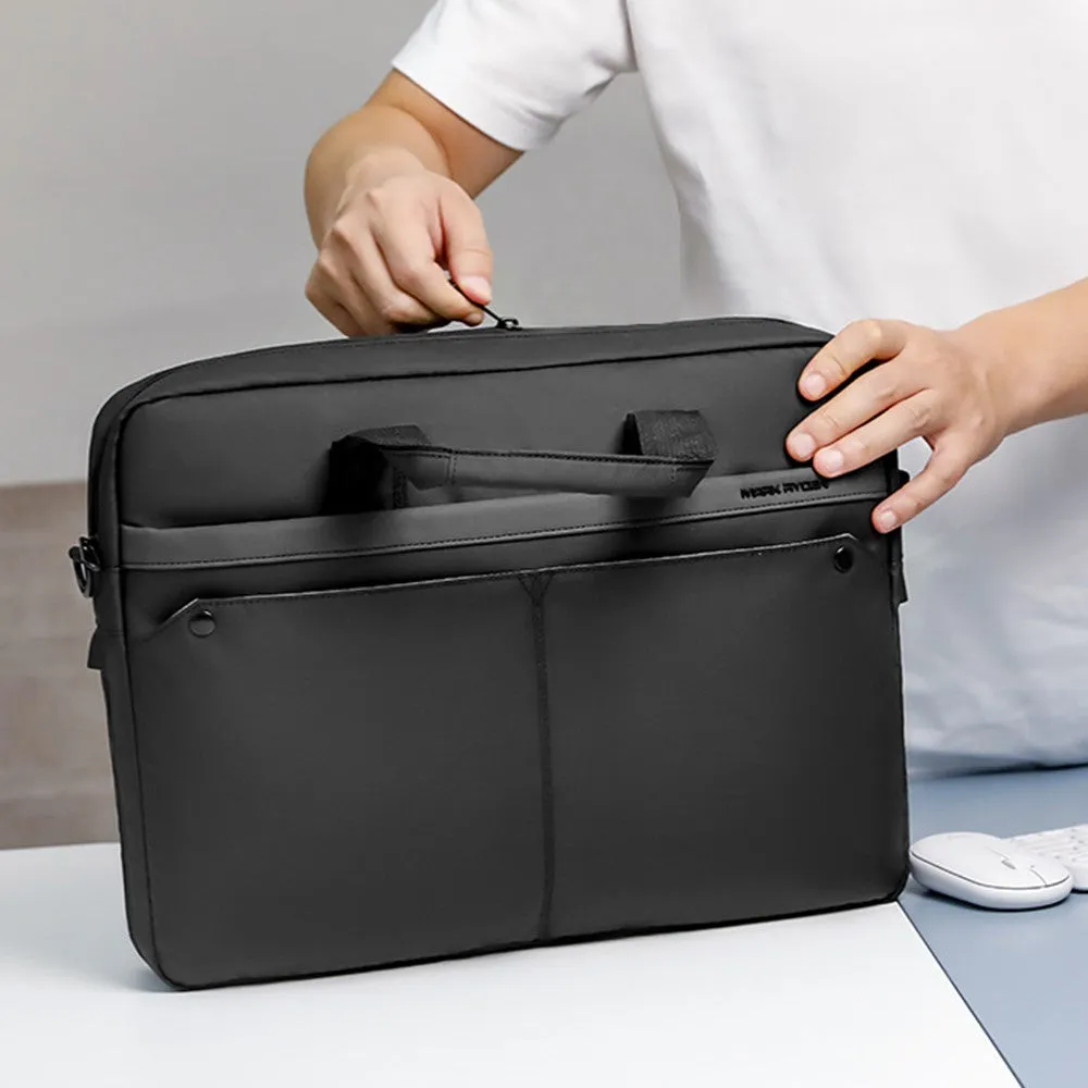 Mark Ryden - Universal 15" laptop / MacBook / notebook bag made of Oxford material with outer compartment   shoulder strap (splash-proof) - Black