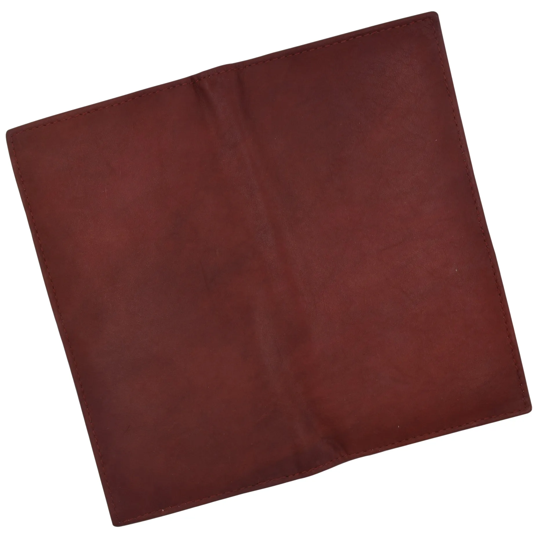 Marshal Men's Leather Long Wallet Pockets ID Card Clutch Bifold Purse