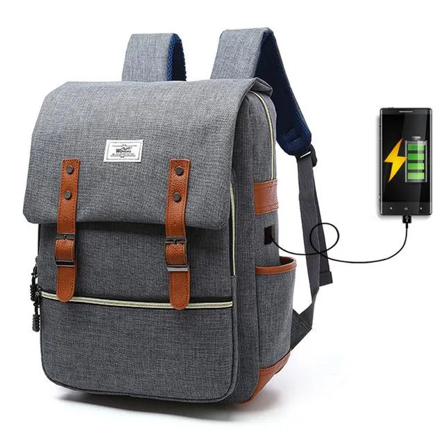 Max-Cap USB Backpack