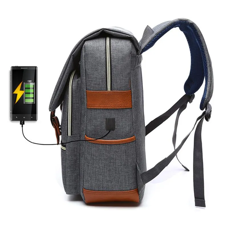 Max-Cap USB Backpack