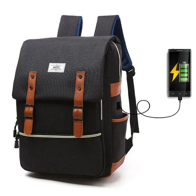 Max-Cap USB Backpack