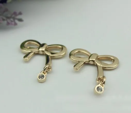 Metal Purse Label 1 1/8" 30mm Charm Tag Decoration Supply Heavy Duty Handbag Bag Making Replacement Hardware Wholesale Bulk
