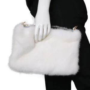 Mink Fur Crossbody Purse or Clutch