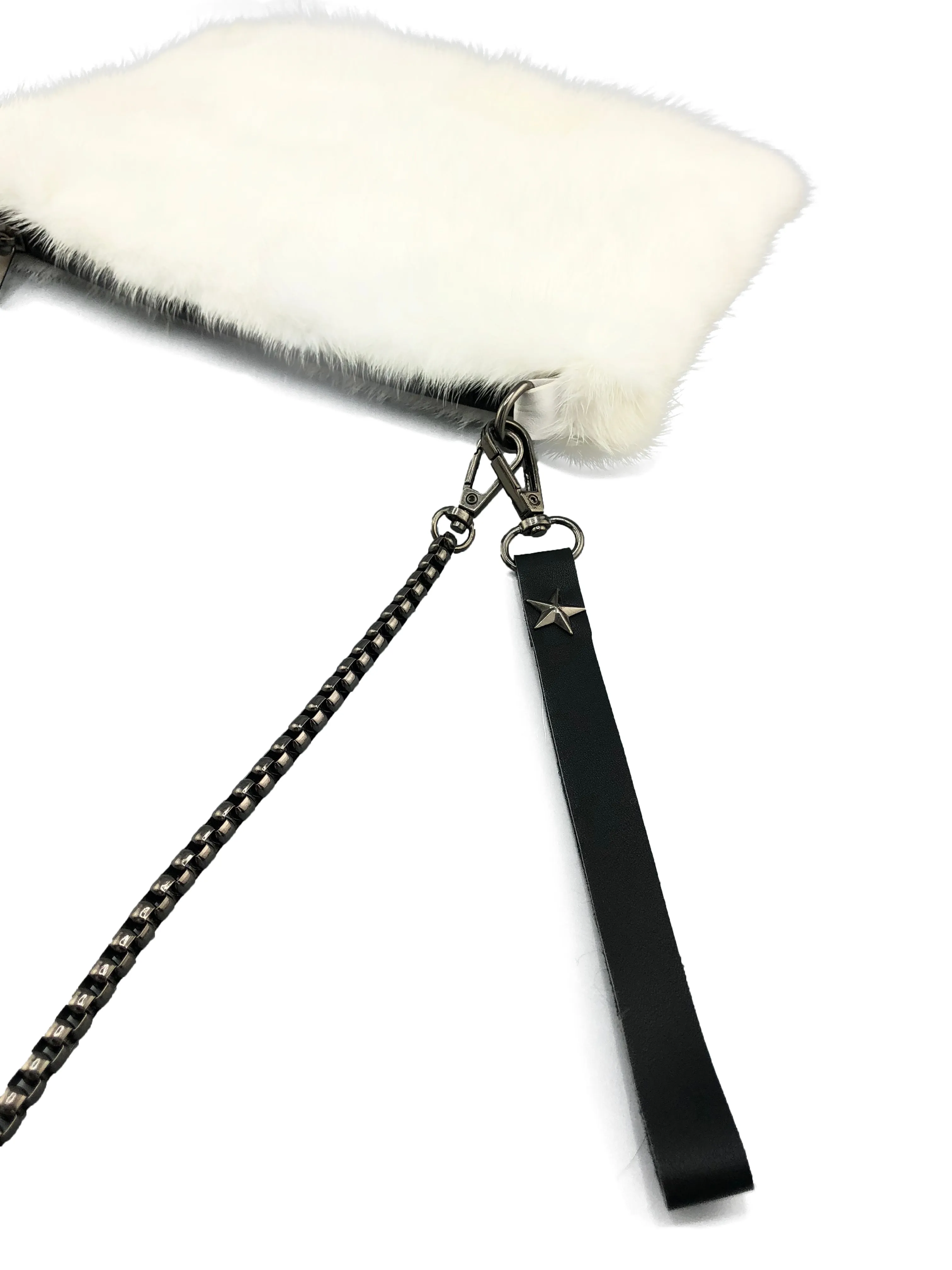 Mink Fur Crossbody Purse or Clutch