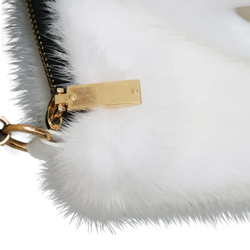Mink Fur Crossbody Purse or Clutch
