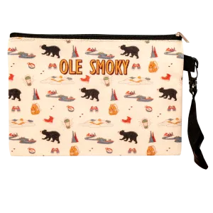 MOUNTAINS ICONS CANVAS WRISTLET