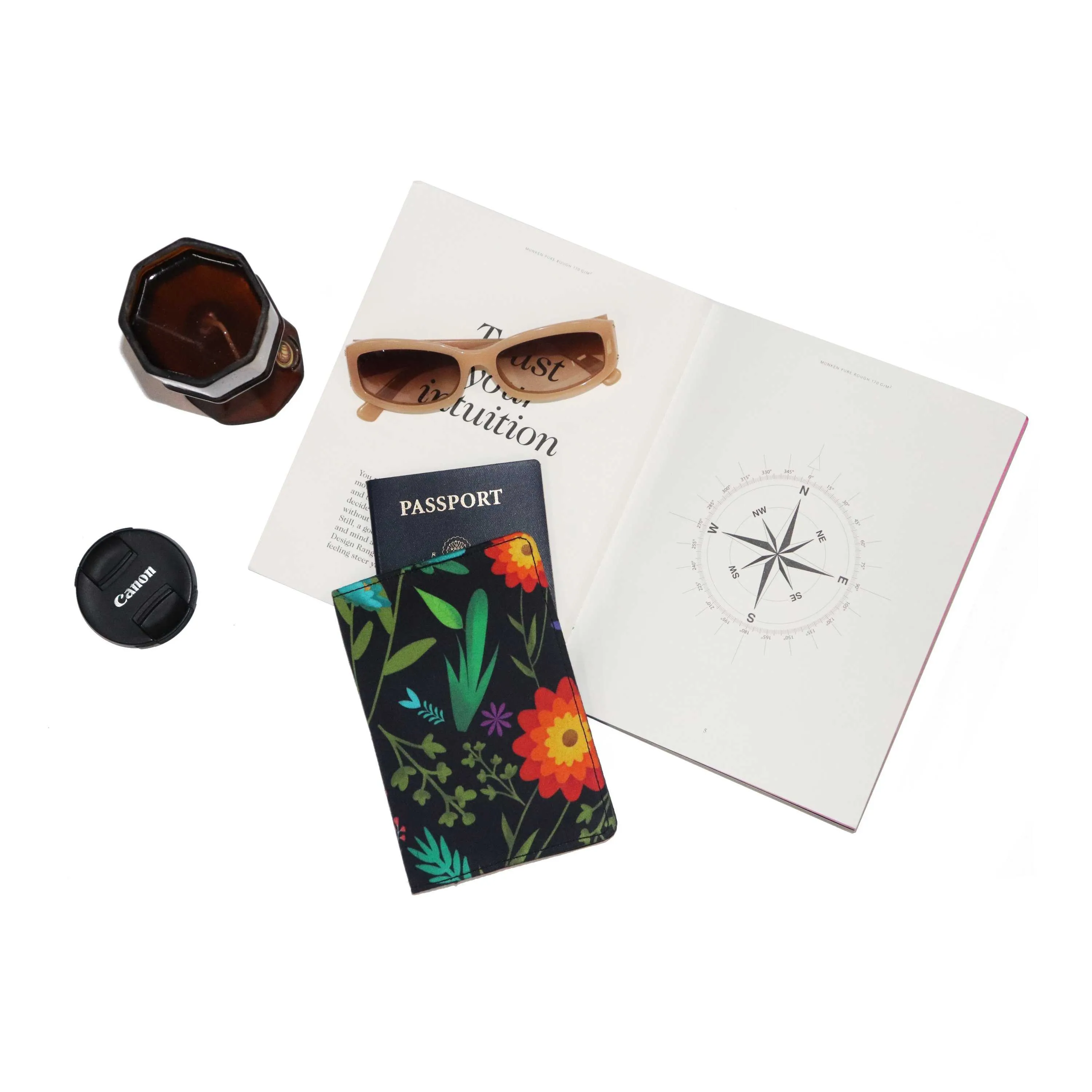 Mystic Flower Passport holder