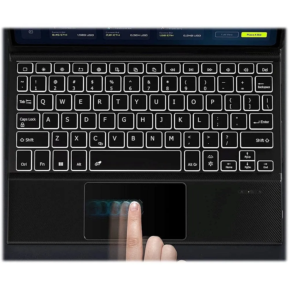 Navigate Series Keyboard Folio Case - Galaxy Tab S9  and Tab S9  FE