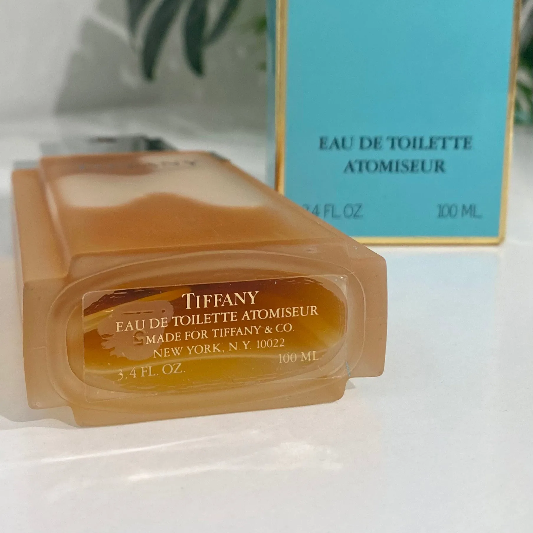 NEW Authentic Tiffany Eau de Toilette Atomiseur 3.4 FL OZ. 100 ml