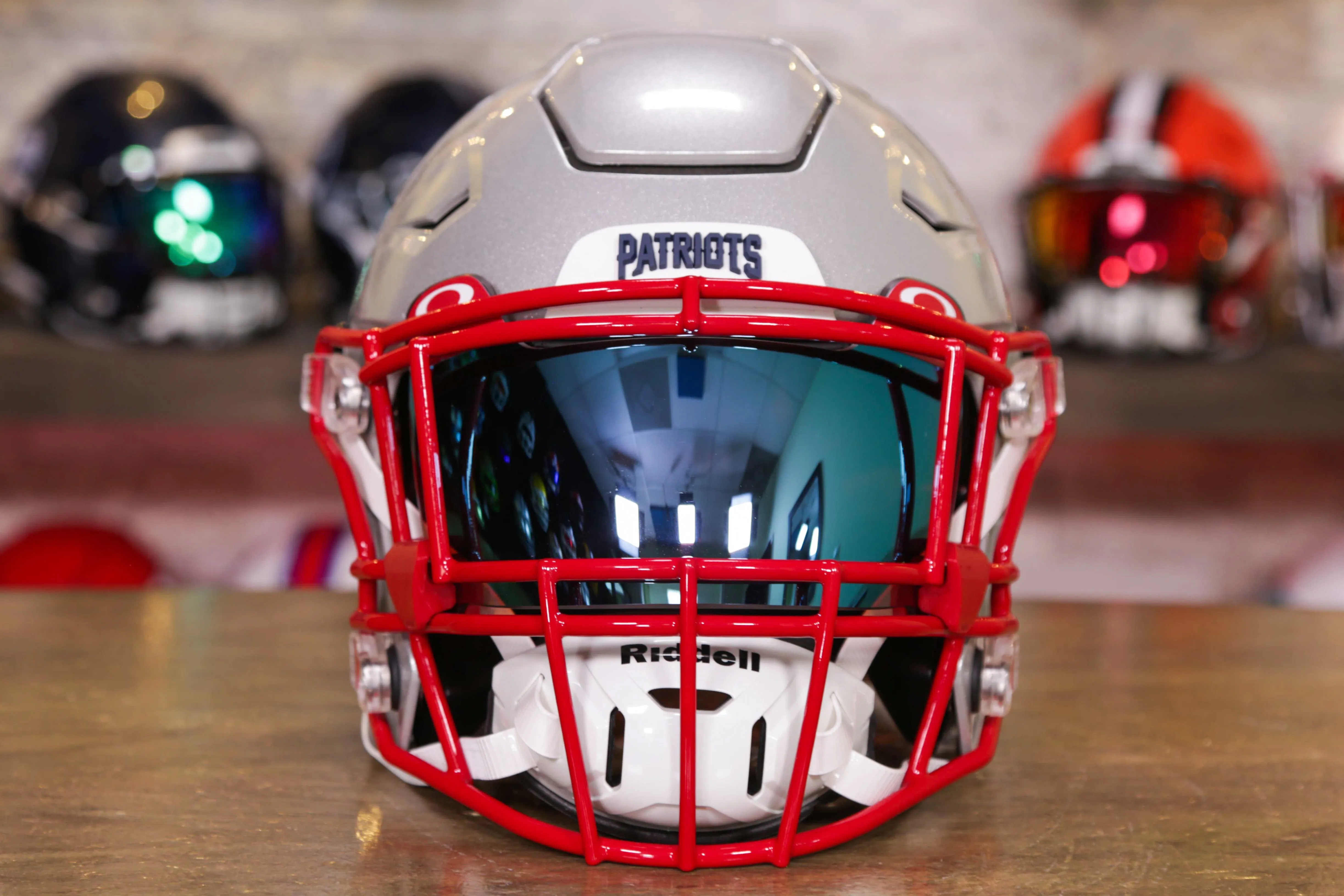 New England Patriots Riddell SpeedFlex Helmet - GG Edition 00368