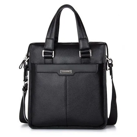 New Men's Handbag Genuine Leather Luxury Brand Men Business Briefcase Handbags Messenger Bags High Quality Men Shoulder Bag