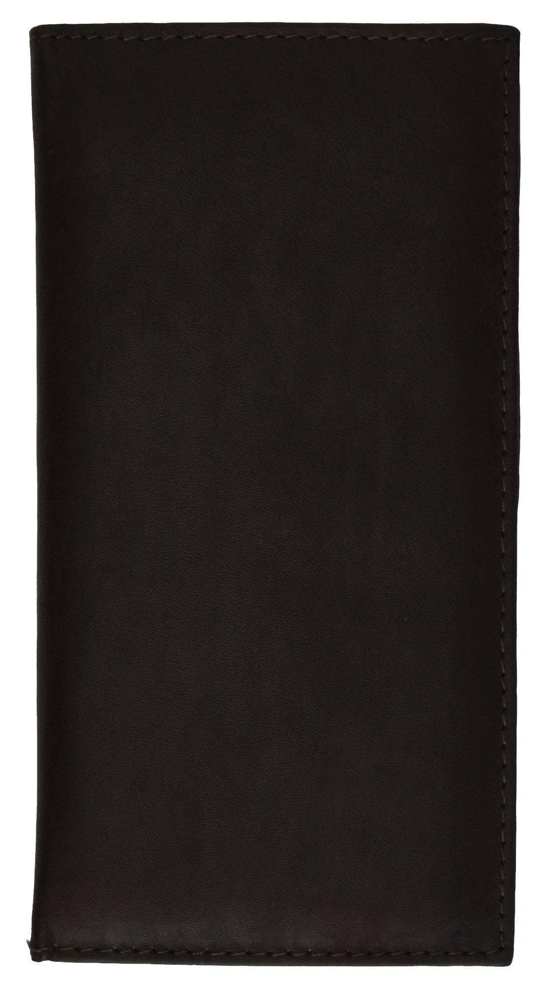 New Mens Leather Long Wallet Pockets ID Card Clutch Bifold Purse 1528 CF (C)