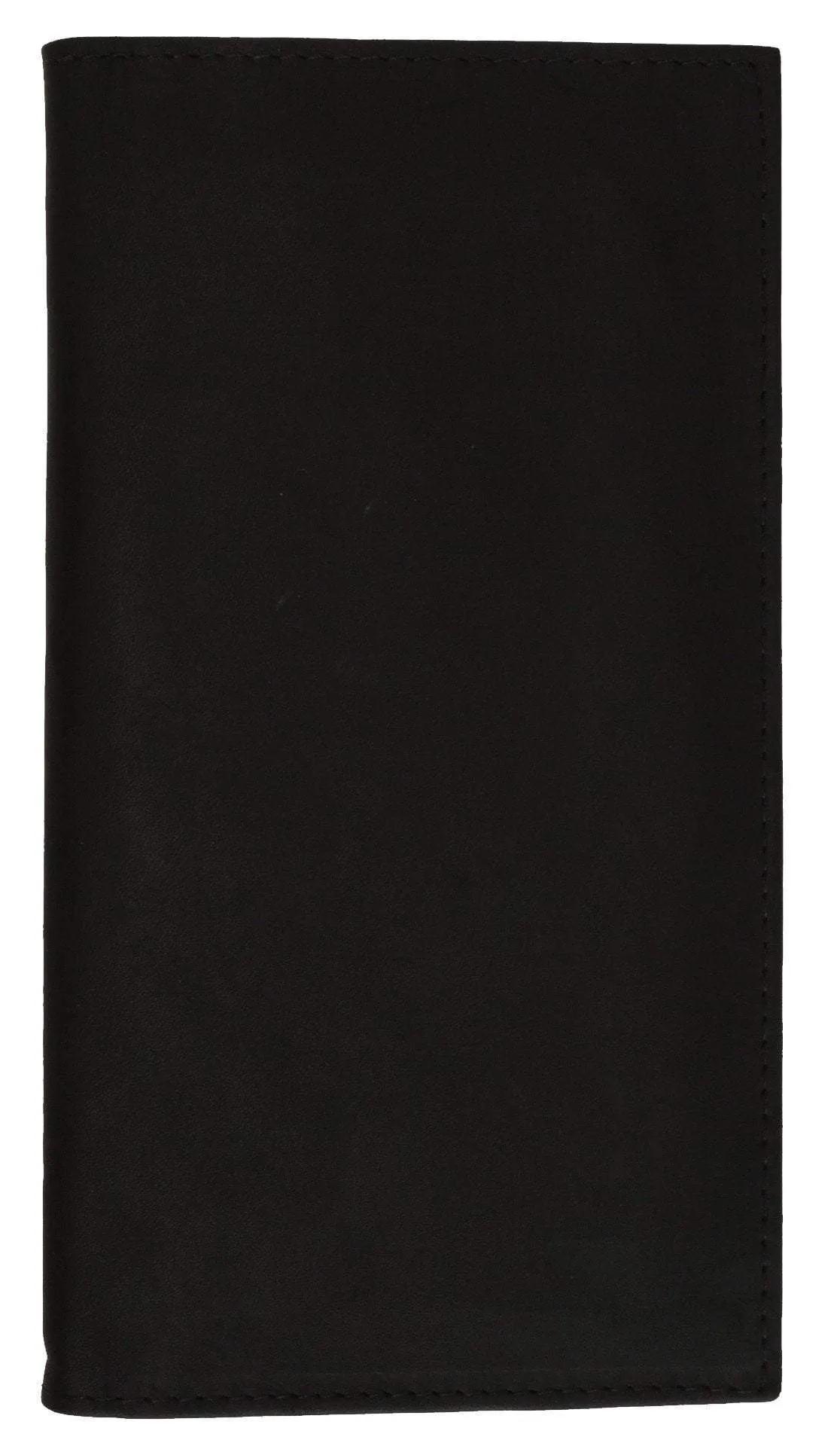 New Mens Leather Long Wallet Pockets ID Card Clutch Bifold Purse 1528 CF (C)