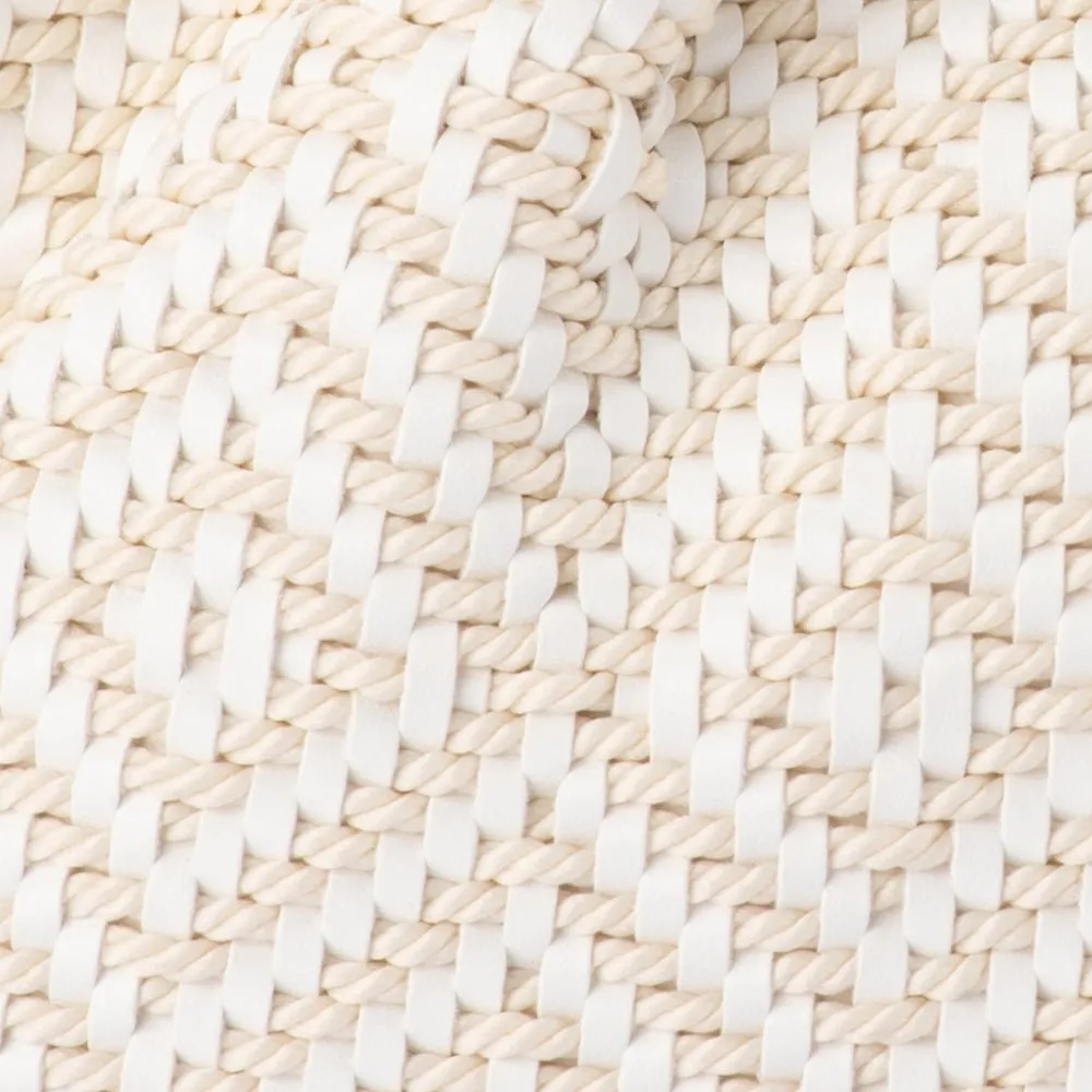OB4805 MINKI GATHERED WOVEN CLUTCH