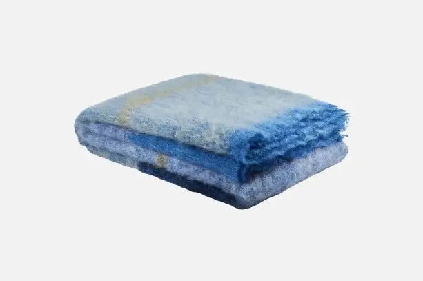 Olive Boher Mohair XThrow Blanket