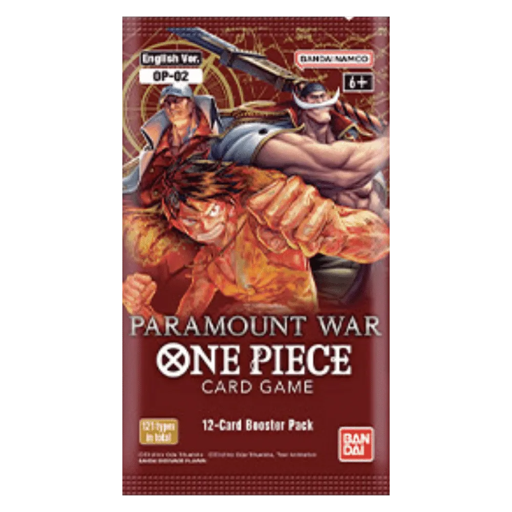 One Piece Card Game: Booster Pack - Paramount War [OP-02]