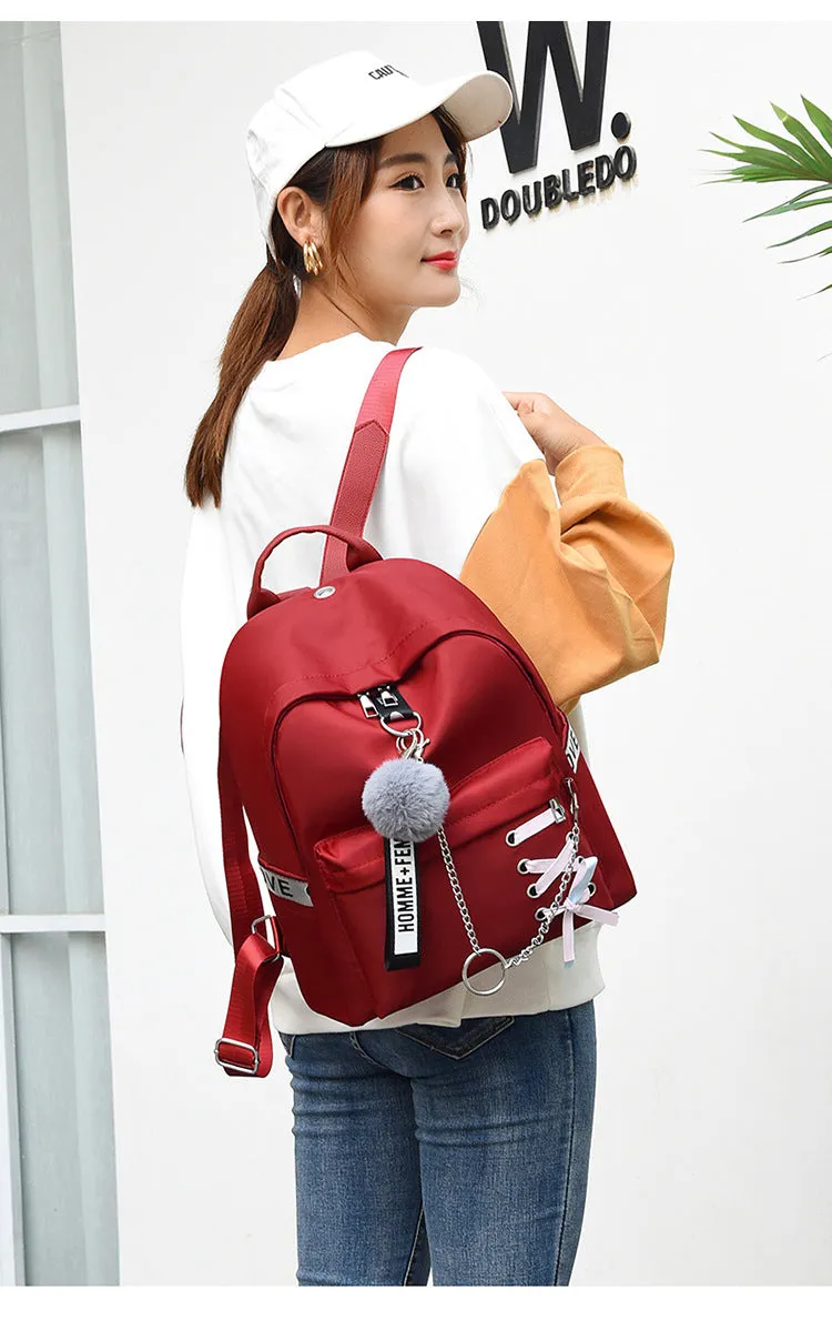 Paziye Simple Soft Japanese Style Backpack