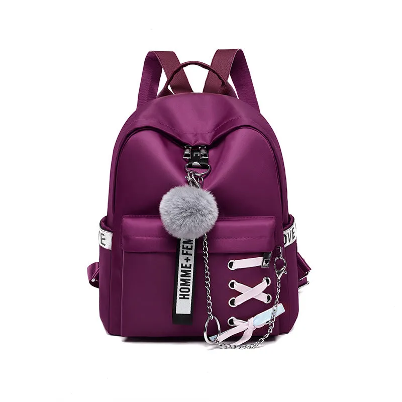 Paziye Simple Soft Japanese Style Backpack