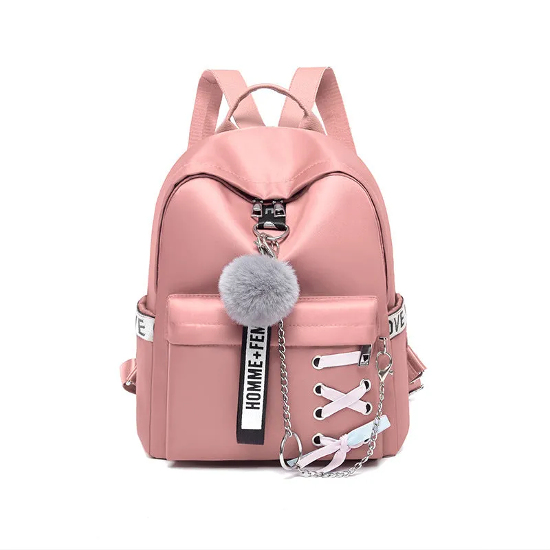 Paziye Simple Soft Japanese Style Backpack