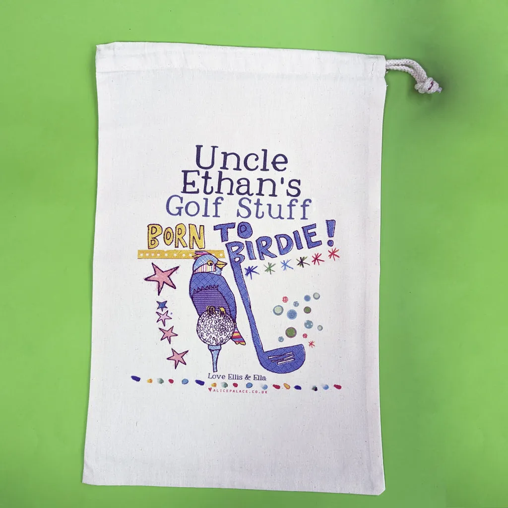 Personalised Golf Sack