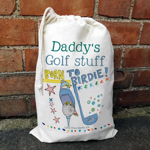 Personalised Golf Sack