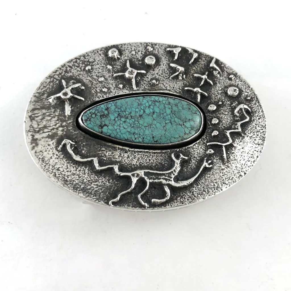 Petroglyph Buckle<br>By Lonn Parker