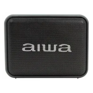 Portable Speaker Aiwa Black 6 W