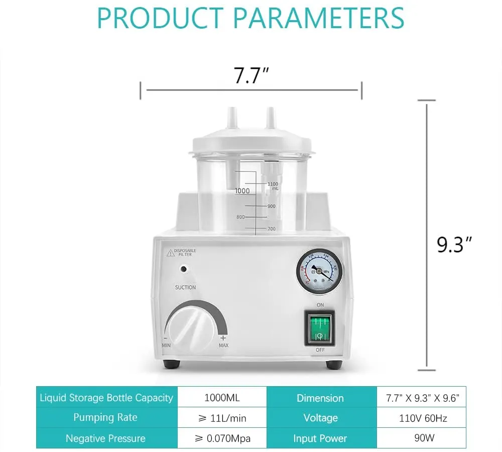 Portable Sꭒ𝚌tion Machine, Oil-Free Sꭒ𝚌tion Help Device for Elderly Adult Child