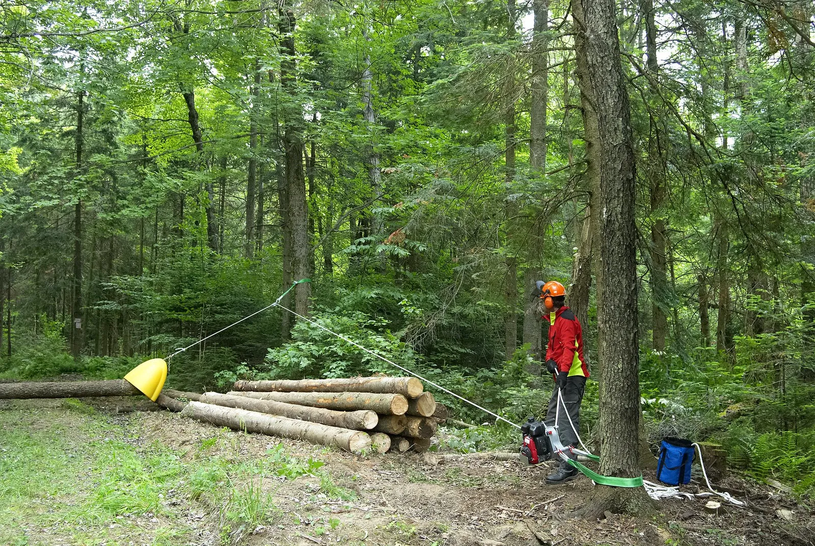Portable Winch - PCW5000-FK - Forestry Winch Kit