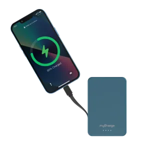 Power   Cable 10K Portable Charger W/Built-In Cable