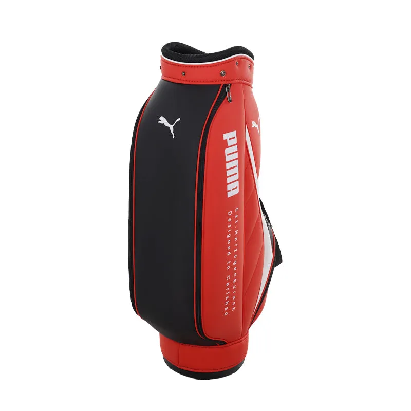 PUMA 9" Caddie Bag (Black/Red)