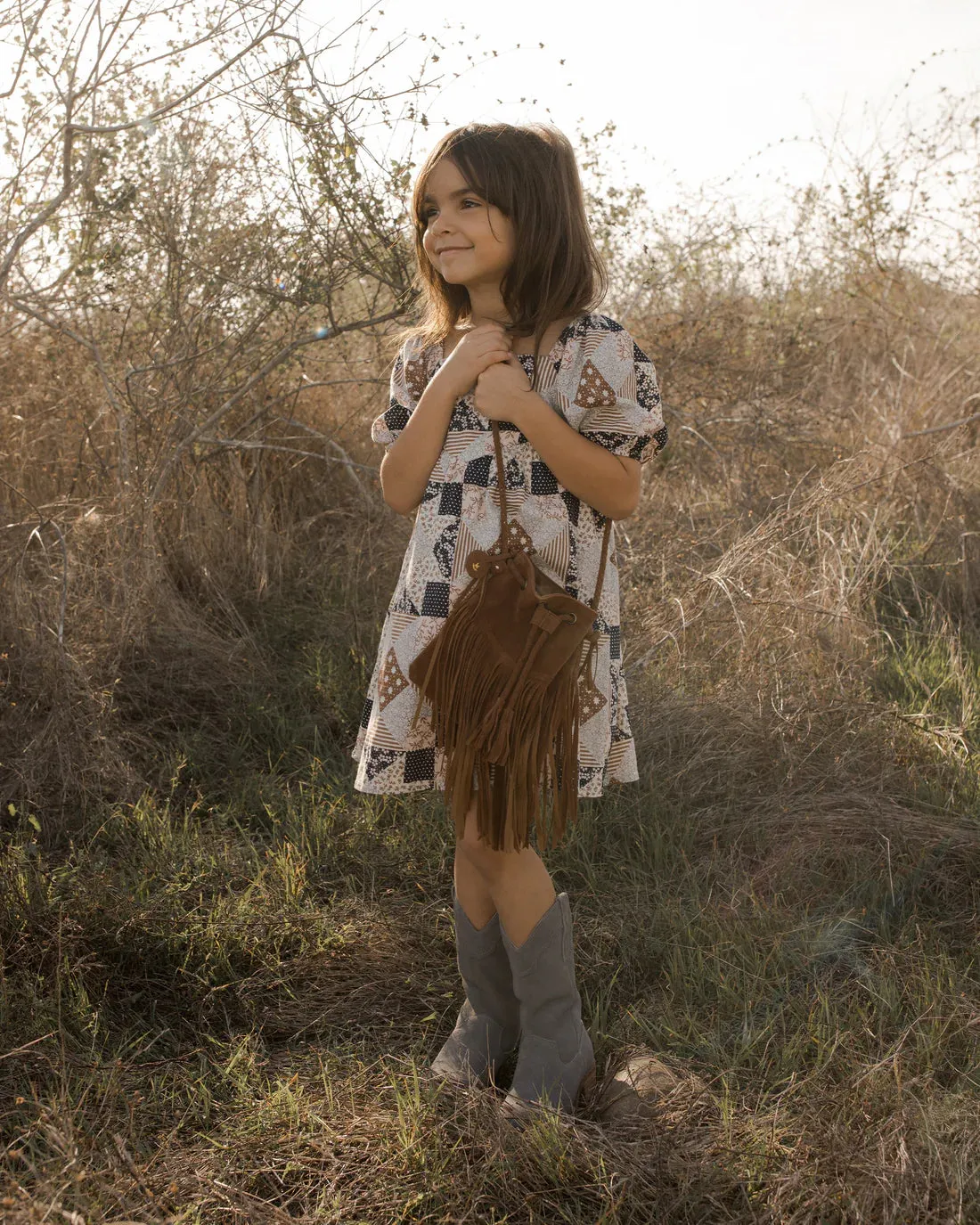 Purse | Fringe Crossbody Saddle