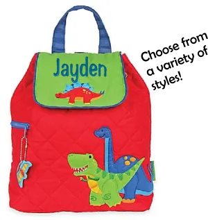Quilted Backpacks for toddler boys