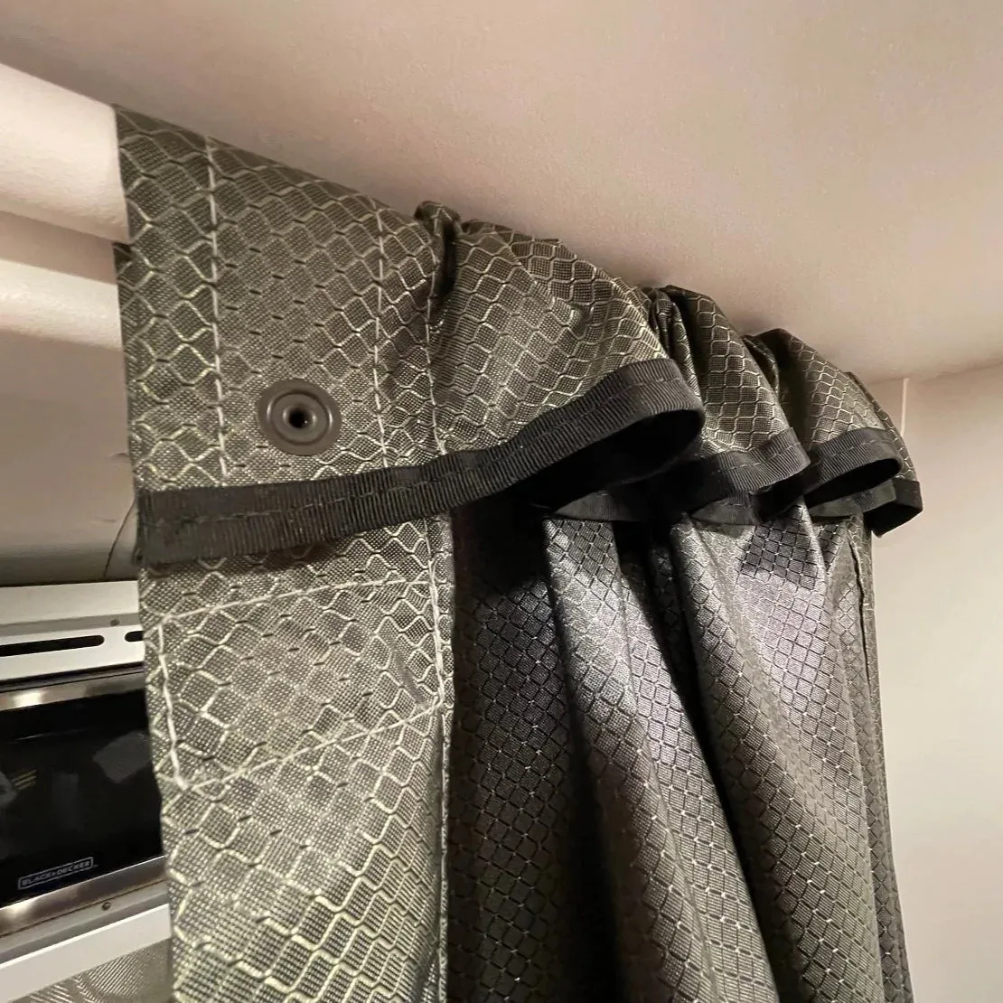 RB Components Shower Curtain - Fits RB Enclosed Shower