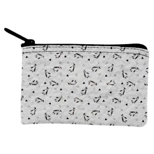 Retro Penguin Pattern Coin Purse