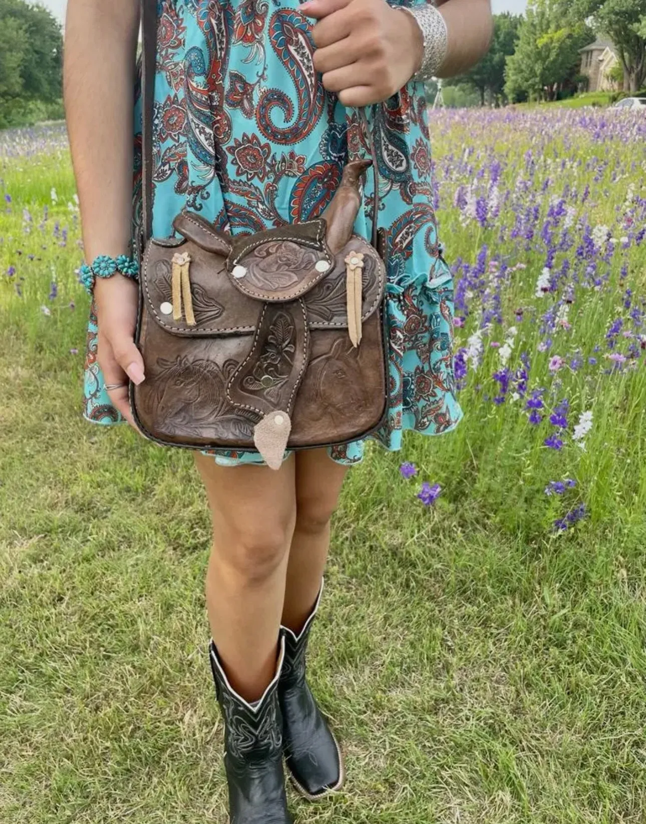 Saddle Purse