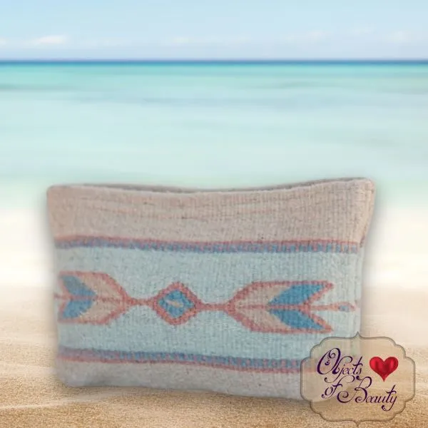 Sagebrush n Sand Wool Clutch Handbag | Manos Zapotecas | Yellowstone Spirit Southwestern Collection