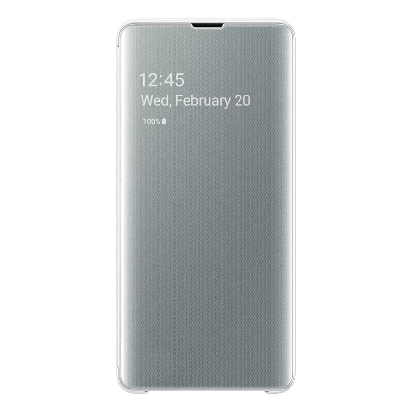 Samsung Galaxy S10  Clear View Cover White