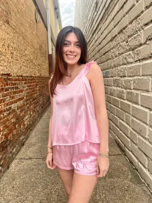 Satin PJ Set